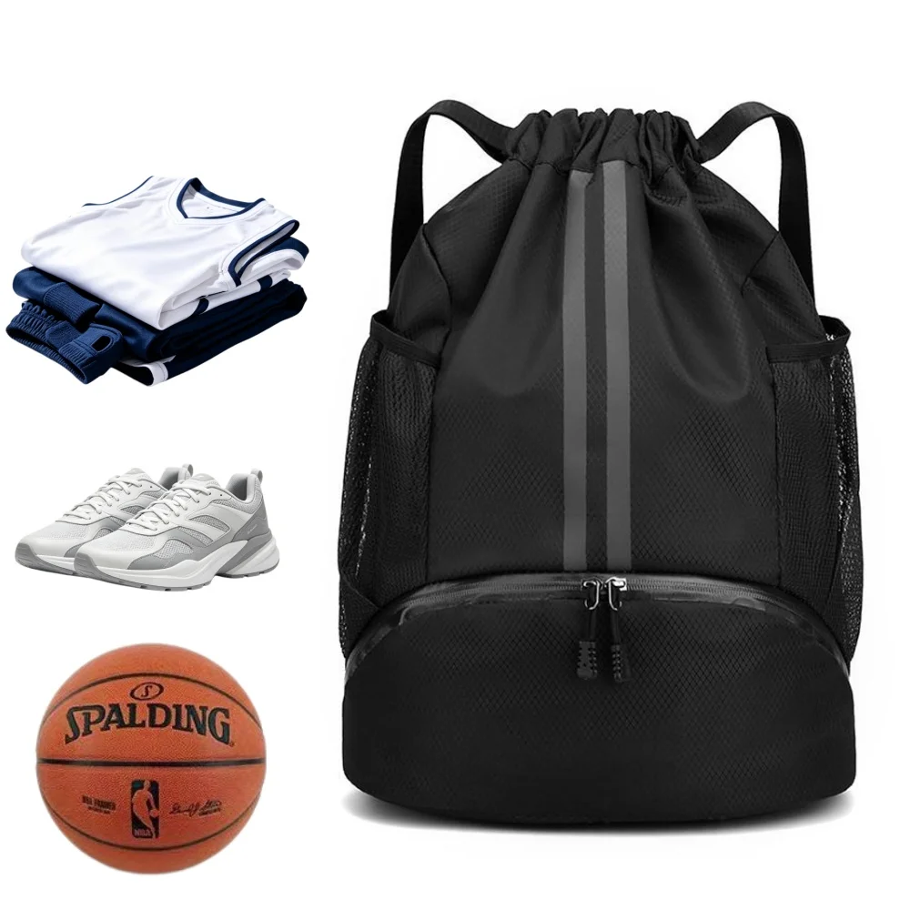 Sports Equipment Storage - Mochila deportiva con cordón, bolsa de
