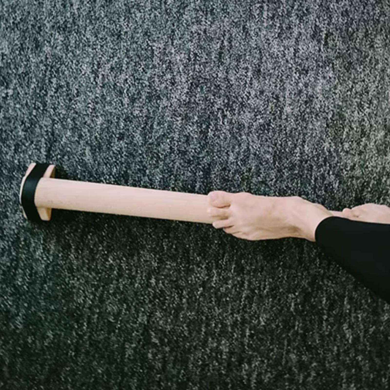 Gymnastics Beam Floor - Viga de Equilibrio de Madera Cilíndrica