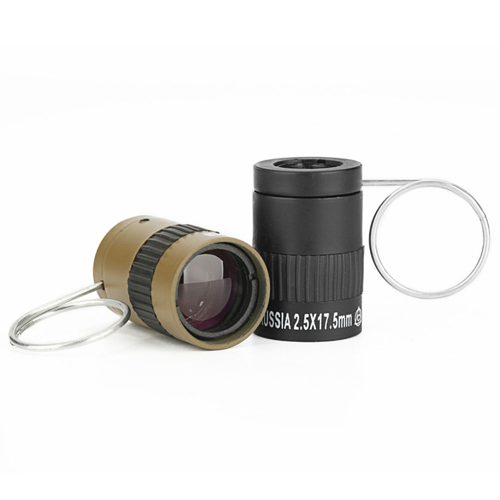 X Sports Equipment - Mini telescopio de bolsillo de 2,5X17,5mm
