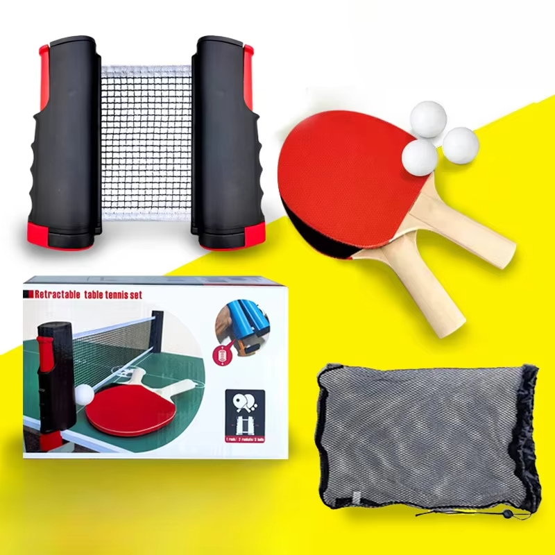 Ping Pong Ball Set - Marco de malla elástica para ping-pong