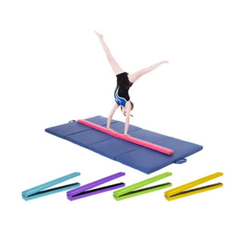 Viga de equilibrio plegable de - Gymnastics Beam Floor reseña y precio