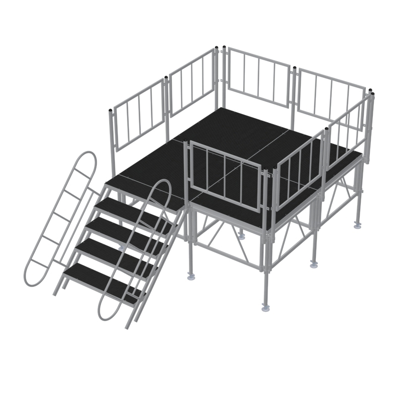 Plataforma de escenario de alu - Gymnastics Beam Floor reseña y precio