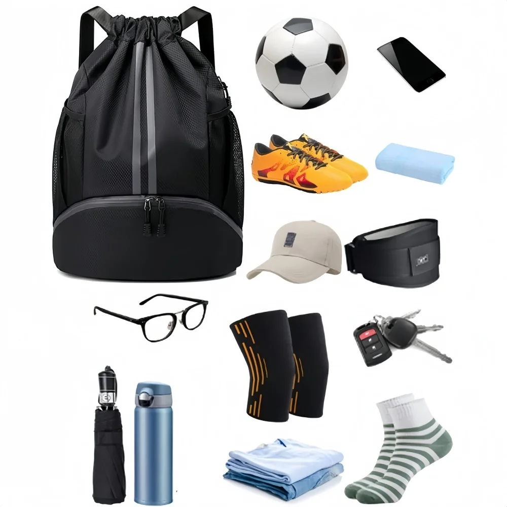 Mochila deportiva con cordón,  - Sports Equipment Storage reseña y precio