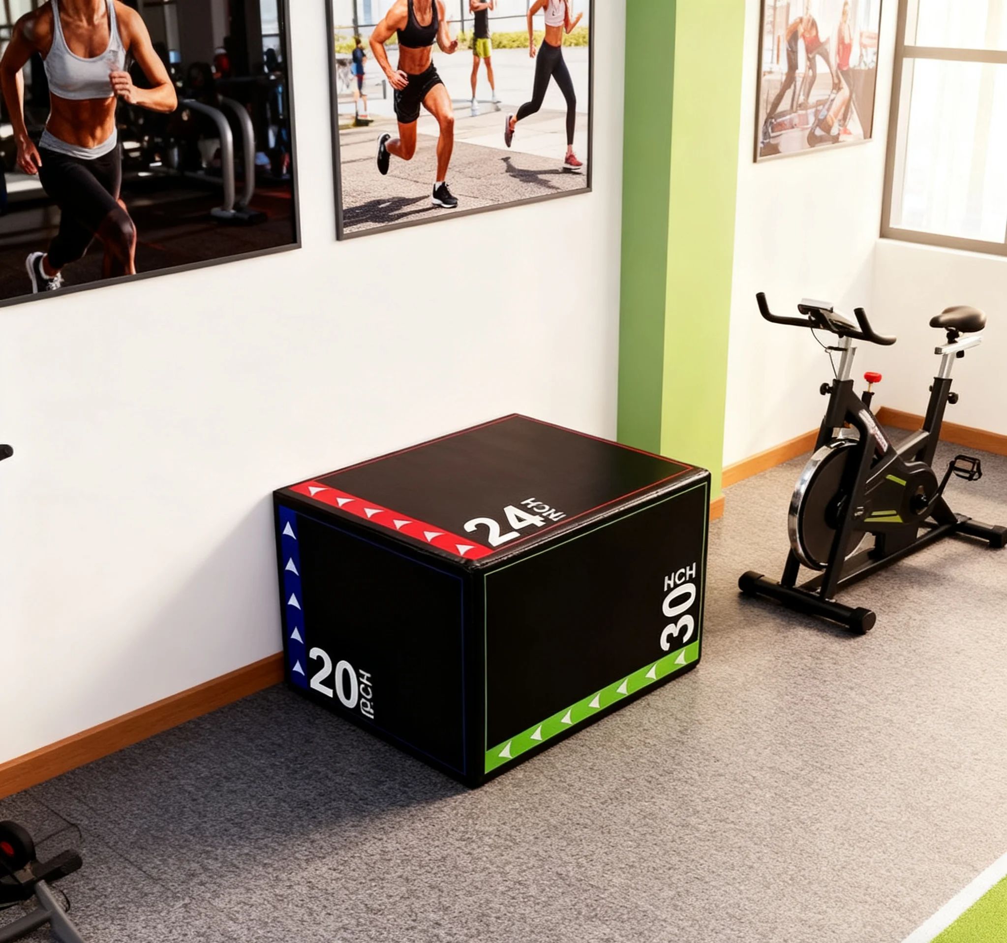 Caja de salto 3 en 1, caja fot - Sports Equipment Website reseña y precio
