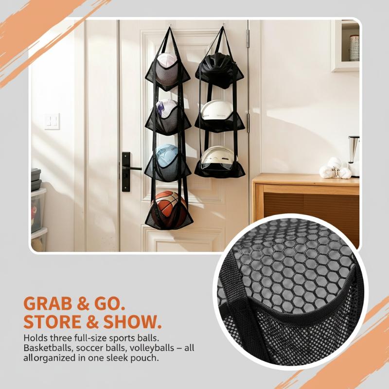 Bolsa de malla para almacenami - Sports Equipment Storage reseña y precio