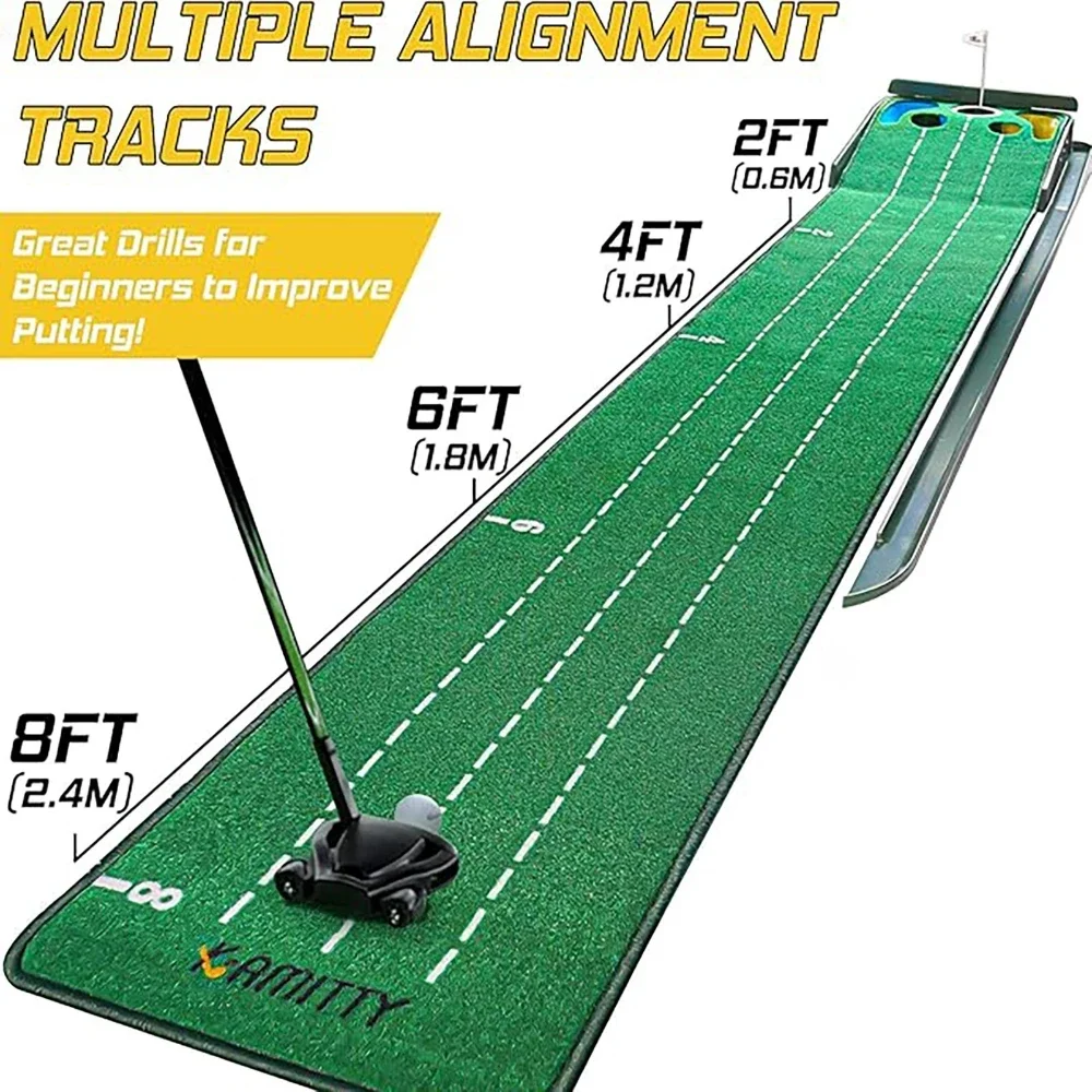 PGM Golf interior Putting Mat  - Golf Putting Mat reseña y precio