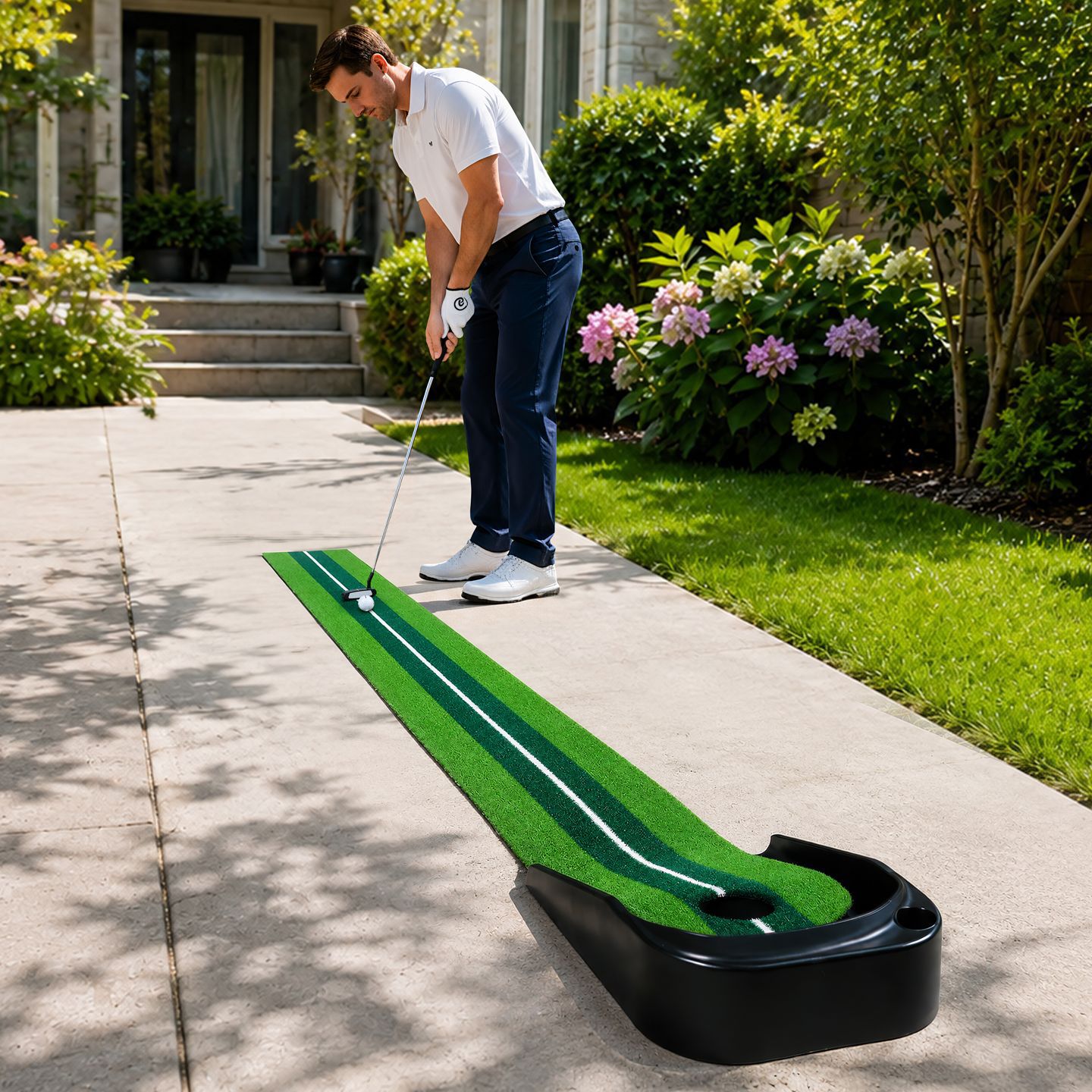 PGM Entrenador de Putting de G - Golf Putting Mat reseña y precio
