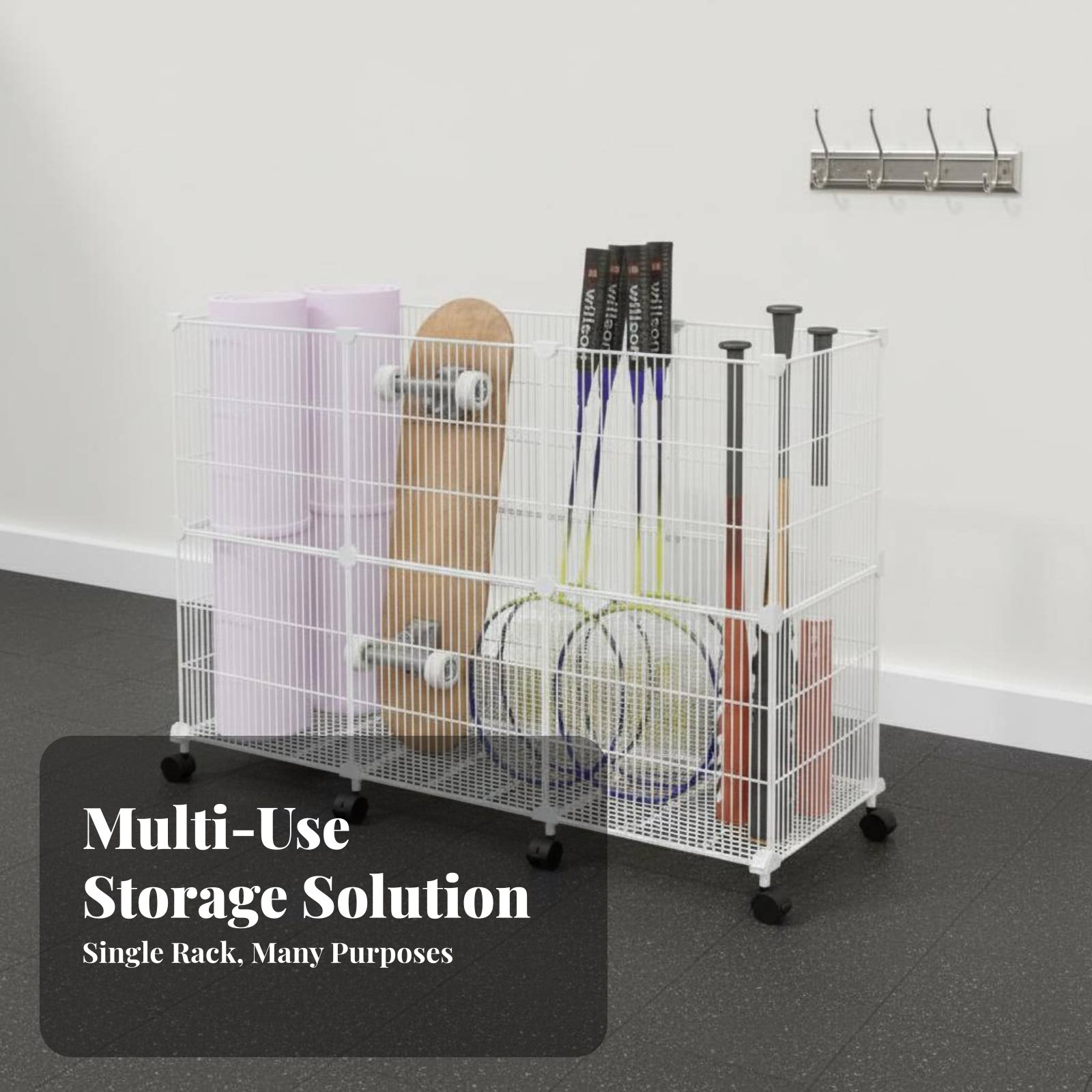 Carrito de Almacenamiento para - Sports Equipment Storage reseña y precio