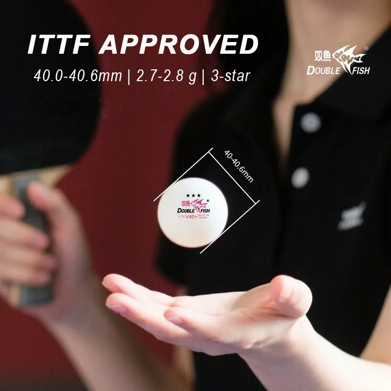 DOUBLE FISH 3 Star V40+ 30/50/ - Ping Pong Ball Set reseña y precio